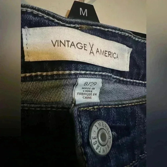 VINTAGE AMERICA Women’s wonderland skinny ankle jeans - Picture 2 of 9